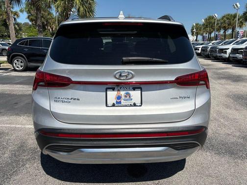 Shimmering Silver 2021 Hyundai SANTA FE Limited