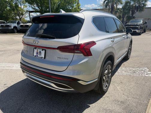 Shimmering Silver 2021 Hyundai SANTA FE Limited