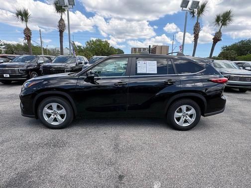 Midnight Black Metallic 2023 Toyota Highlander L