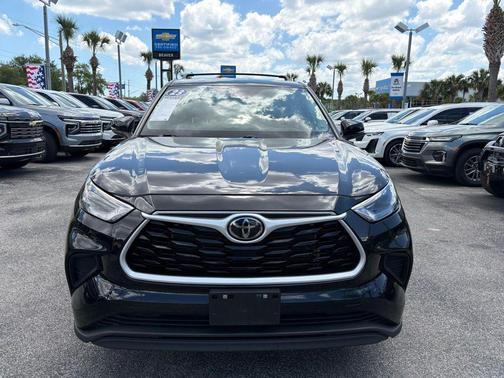 Midnight Black Metallic 2023 Toyota Highlander L