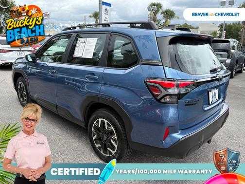 Horizon Blue 2025 Subaru Forester Base