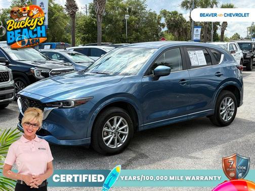 Eternal Blue 2024 Mazda CX-5 2.5 S Select Package