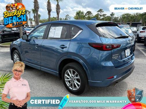 Eternal Blue 2024 Mazda CX-5 2.5 S Select Package