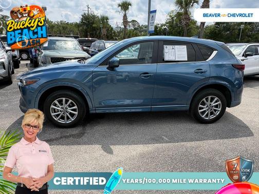 Eternal Blue 2024 Mazda CX-5 2.5 S Select Package