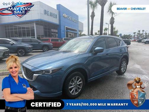 Eternal Blue 2024 Mazda CX-5 2.5 S Select Package