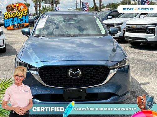 Eternal Blue 2024 Mazda CX-5 2.5 S Select Package