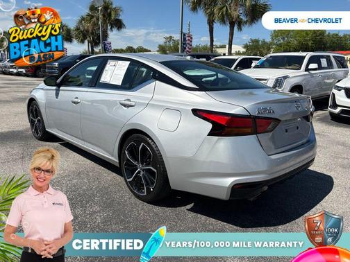 Brilliant Silver Metallic 2024 Nissan Altima SR FWD
