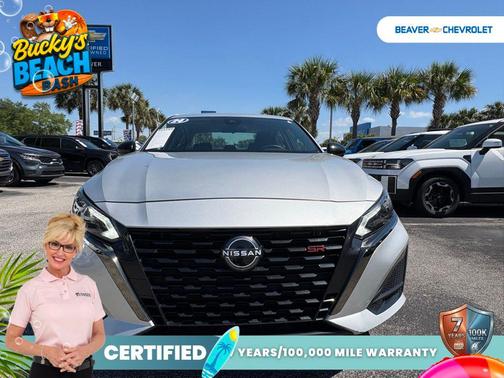 Brilliant Silver Metallic 2024 Nissan Altima SR FWD