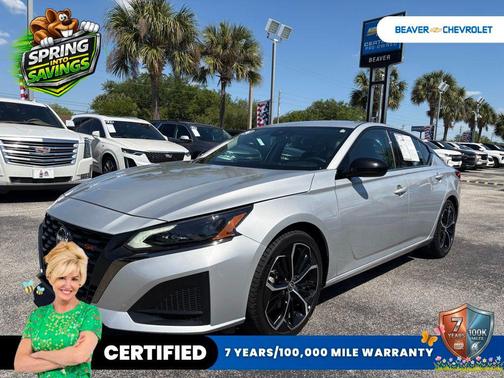 Brilliant Silver Metallic 2024 Nissan Altima SR FWD