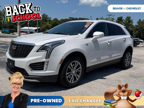 Crystal White 2023 Cadillac XT5 Premium Luxury