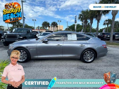 Savile Silver 2025 Genesis G80 2.5T AWD