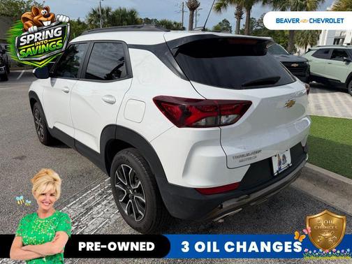 Summit White 2022 Chevrolet Trailblazer ACTIV