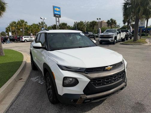 Summit White 2022 Chevrolet Trailblazer ACTIV
