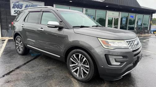 Brown 2016 Ford Explorer Platinum
