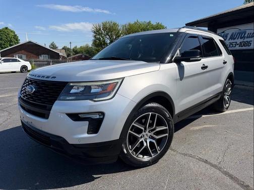 Magnetic Metallic 2018 Ford Explorer Sport