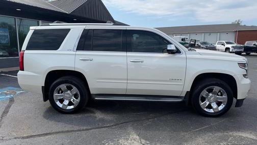 White 2015 Chevrolet Tahoe LTZ