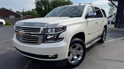 White 2015 Chevrolet Tahoe LTZ