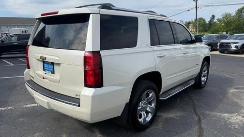 White 2015 Chevrolet Tahoe LTZ