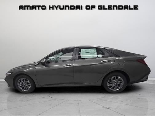 Gray 2026 Hyundai ELANTRA HEV Blue