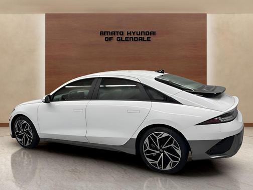 Serenity White 2025 Hyundai IONIQ 6 SEL