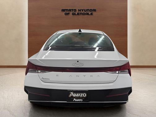 Serenity White 2025 Hyundai ELANTRA SEL