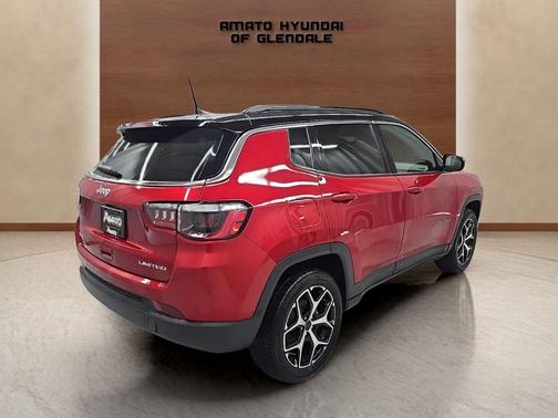 Red Hot Pearlcoat 2025 Jeep Compass Limited