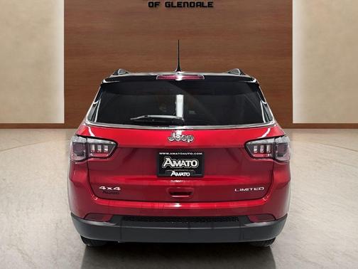 Red Hot Pearlcoat 2025 Jeep Compass Limited