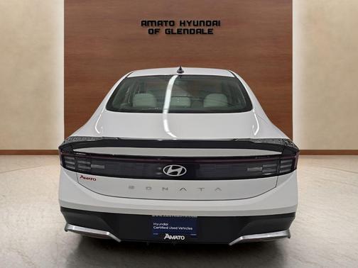 Serenity White 2025 Hyundai SONATA SEL