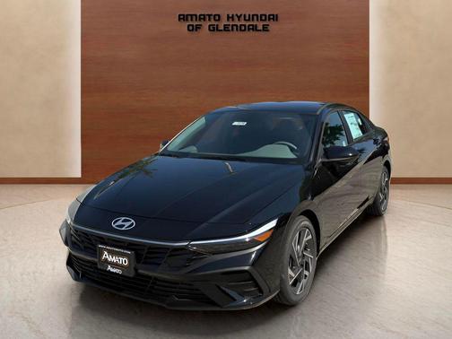 Abyss Black 2025 Hyundai ELANTRA Sport
