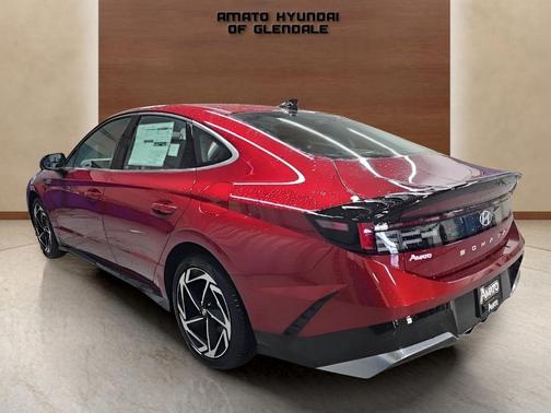 Ultimate red 2026 Hyundai SONATA SEL