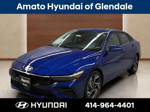 Intense Blue 2025 Hyundai ELANTRA SEL