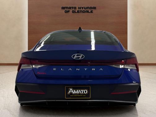 Intense Blue 2025 Hyundai ELANTRA SEL
