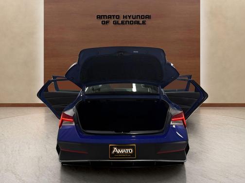 Intense Blue 2025 Hyundai ELANTRA SEL