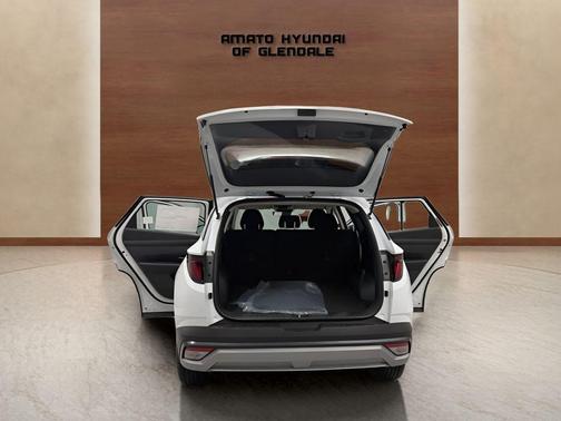 Creamy White Pearl 2026 Hyundai TUCSON Hybrid Blue SE