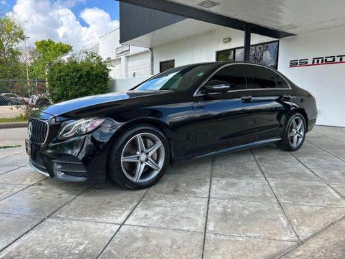 Black 2017 Mercedes-Benz E-Class E300 Luxury Sedan