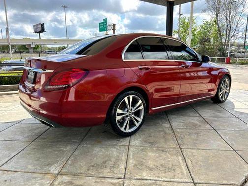designo Cardinal Red Metallic 2019 Mercedes-Benz C-Class C300 Sedan