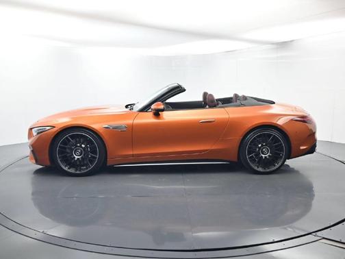 Orange Flame Metallic 2024 Mercedes-Benz AMG SL 63 Base