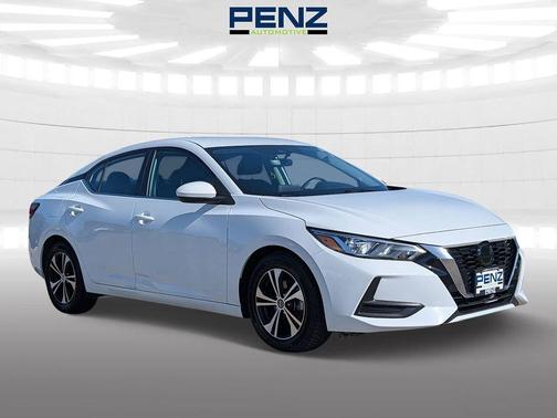 Cloud White 2022 Nissan Sentra SV