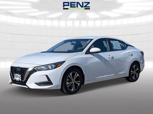 Cloud White 2022 Nissan Sentra SV