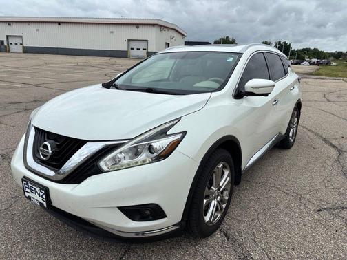 Pearl White 2015 Nissan Murano Platinum