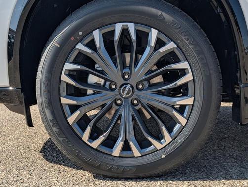 White / Black 2026 Nissan Rogue Platinum