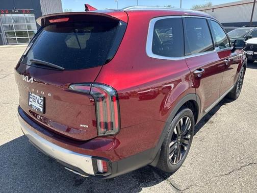 Red 2023 Kia Telluride SX
