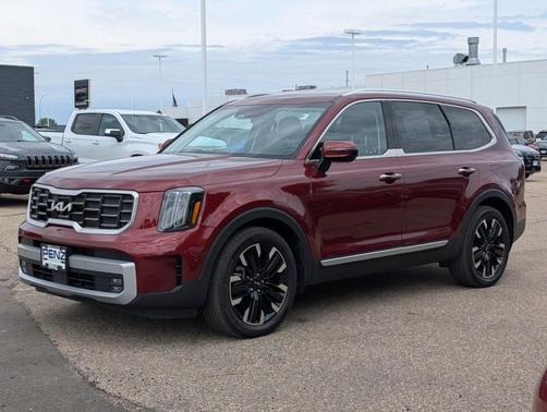 Red 2023 Kia Telluride SX