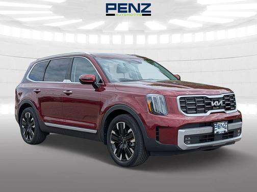 Red 2023 Kia Telluride SX