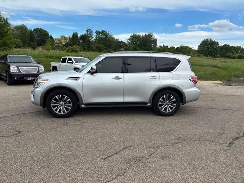 Brilliant Silver 2017 Nissan Armada SL