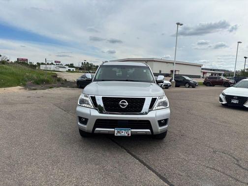 Brilliant Silver 2017 Nissan Armada SL
