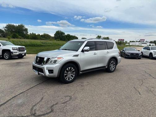 Brilliant Silver 2017 Nissan Armada SL