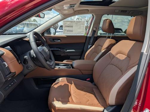 Scarlet Ember 2026 Nissan Pathfinder Platinum