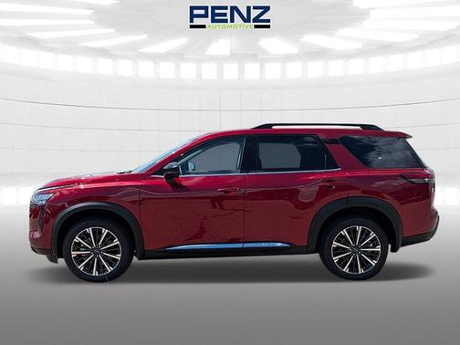Scarlet Ember 2026 Nissan Pathfinder Platinum