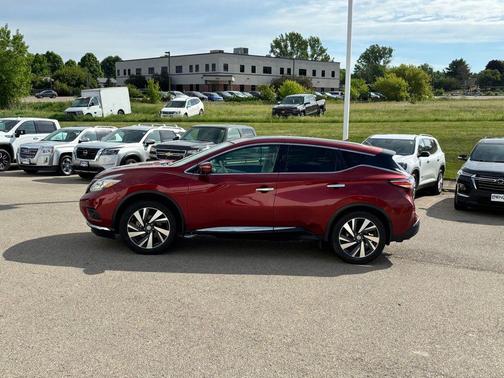 Cayenne Red 2015 Nissan Murano Platinum
